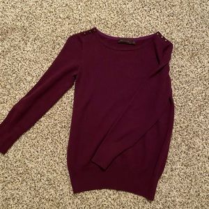 The limited purple sweater